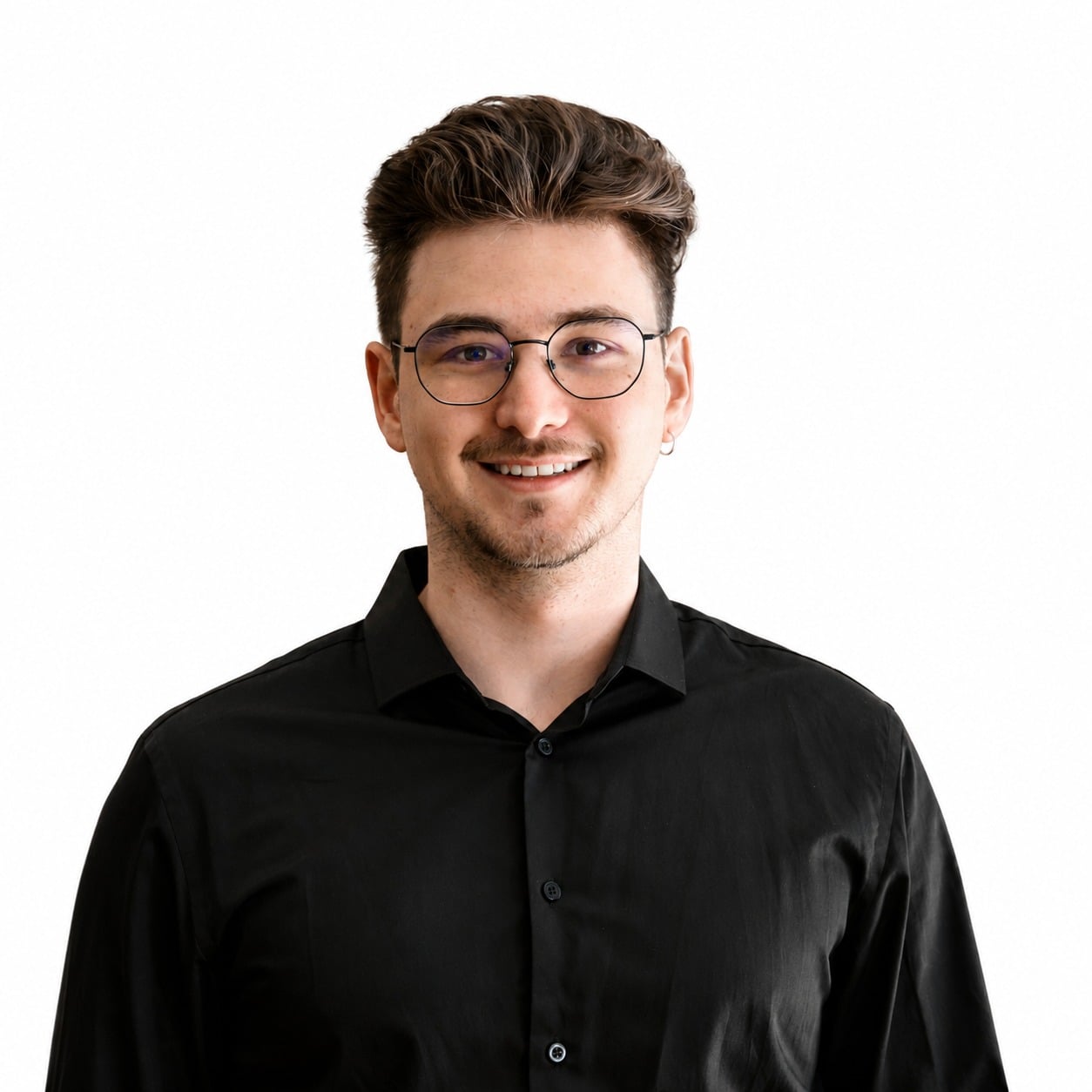 Professional headshot of Vlad, a member of the Posted Social team